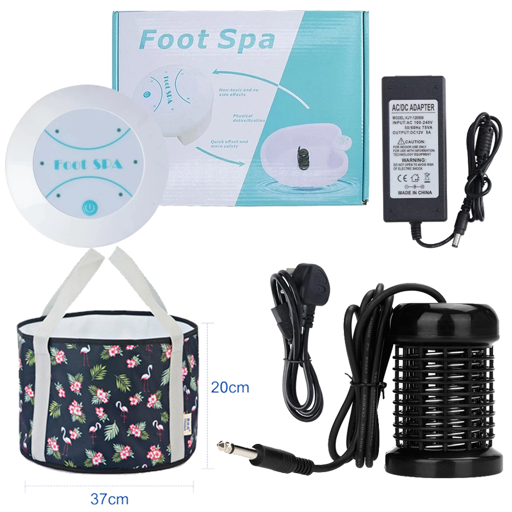 Foot Detox Ionic Spa Massager  - Bath Salts 评论和价格