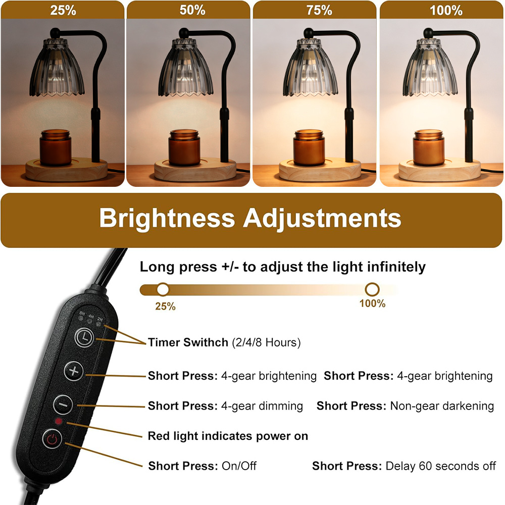 Candle Warmer Lamp with Timer  - Wax Warmer 评论和价格