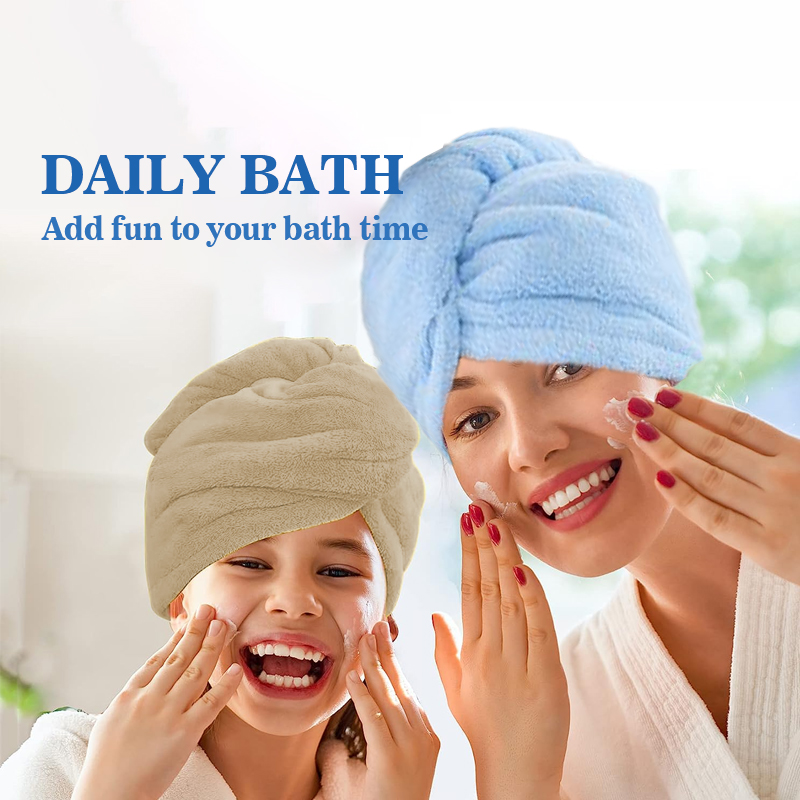 Microfiber Hair Towel Wrap for - Spa Towel 评论和价格