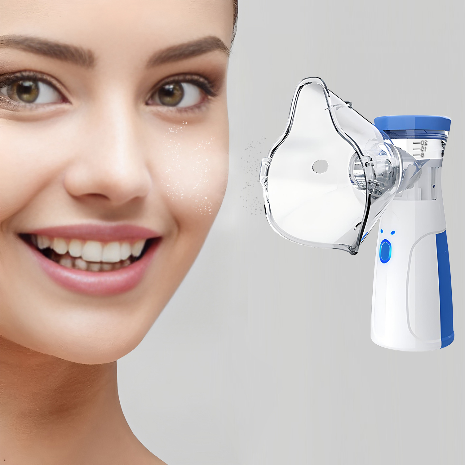 Mini Facial Steamer Silent Mes - Face Steamer 评论和价格